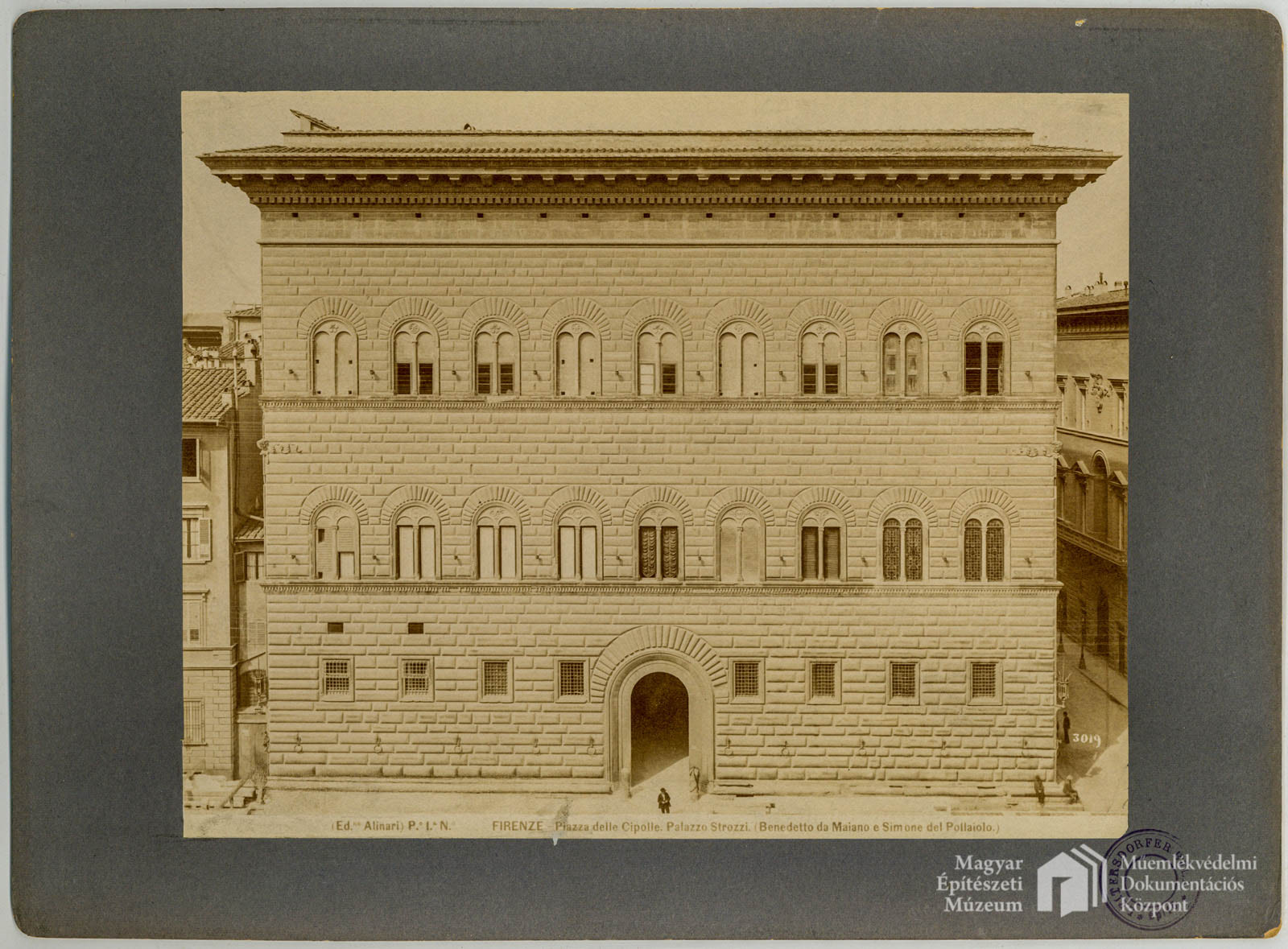 Palazzo Strozzi	Főhomlokzat