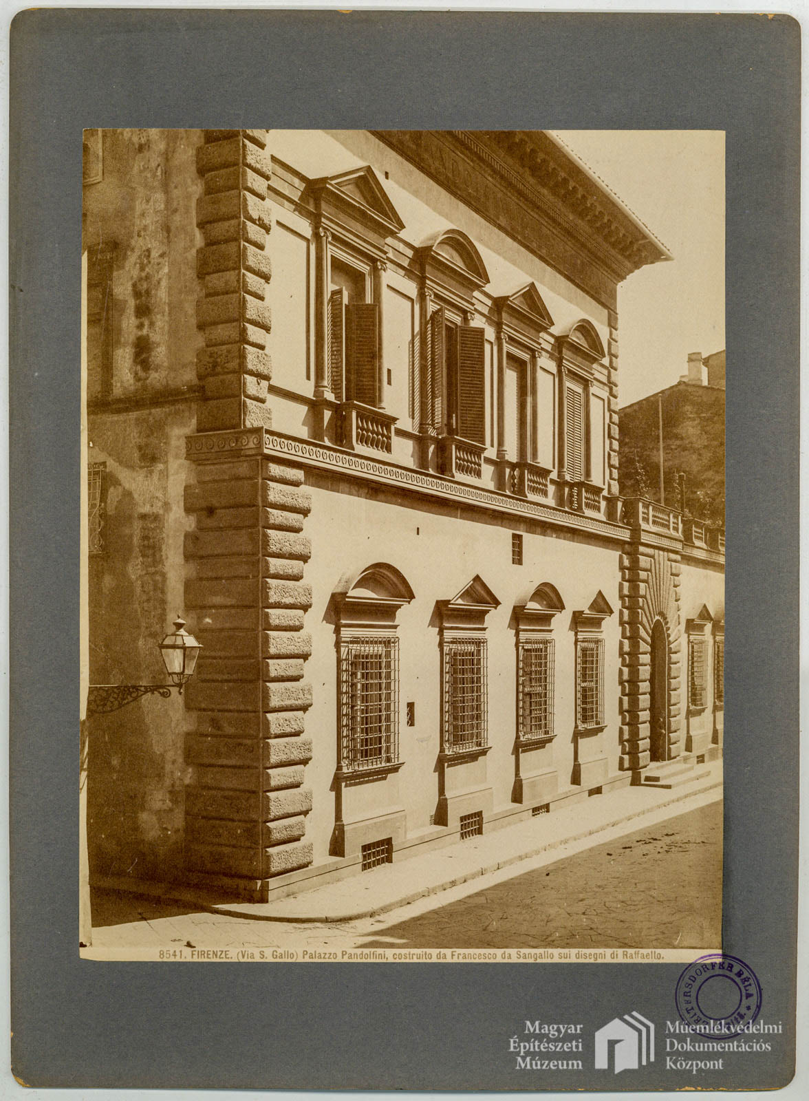 Palazzo Pandolfini	Homlokzat