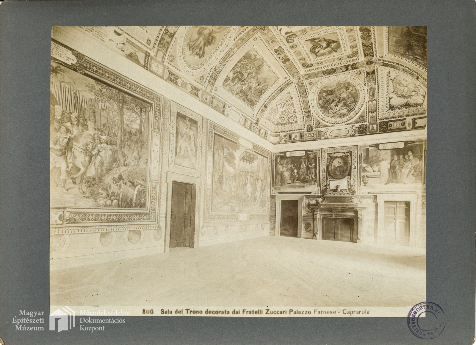 Palazzo Farnese	Sala del Trono	Zuccari