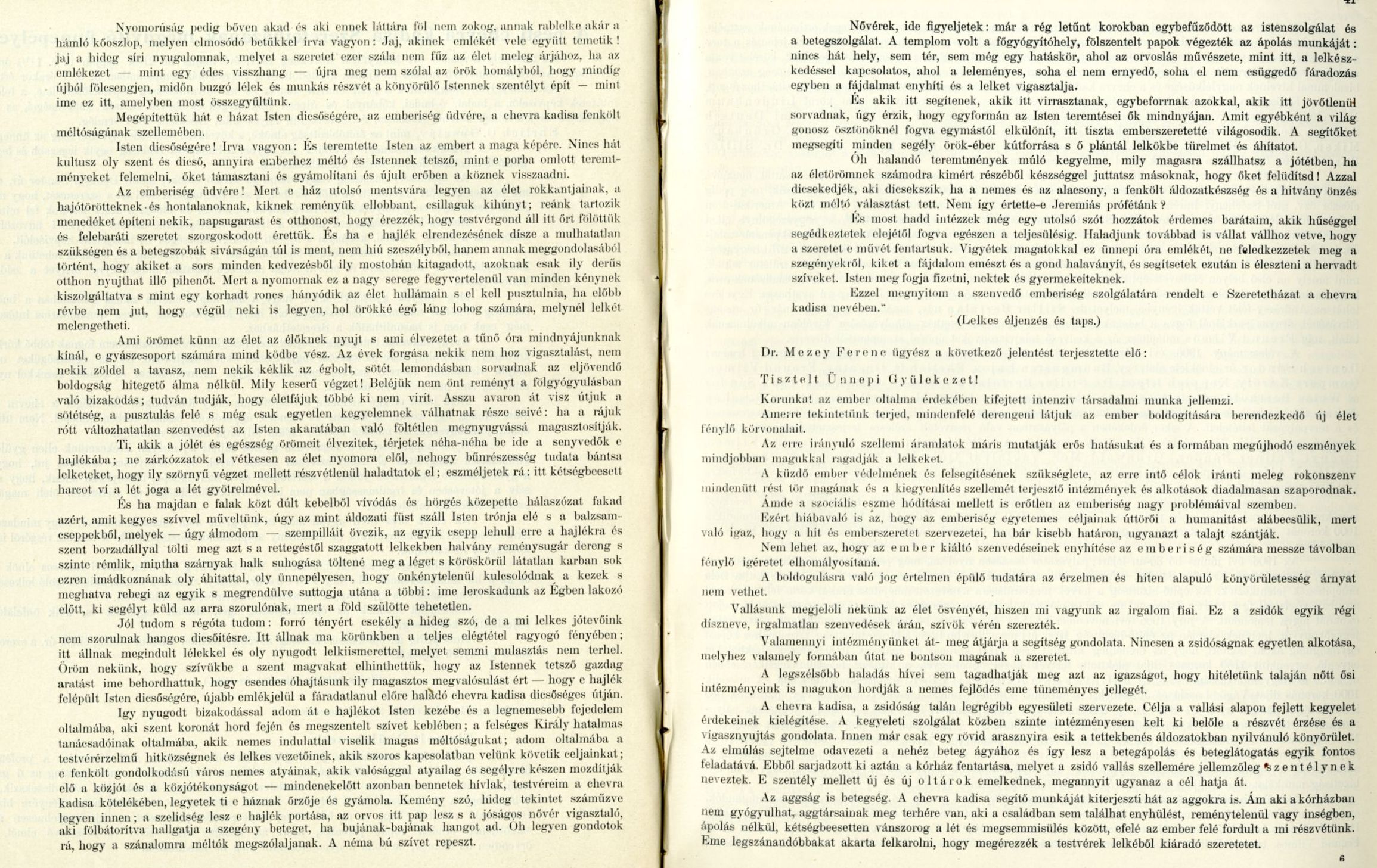 0030_A Pesti Chevra Kadisa elöljáróságának jelentése és kezelési kimutatása az 1910-iki közigazgatási évről. Budapest, 1911.