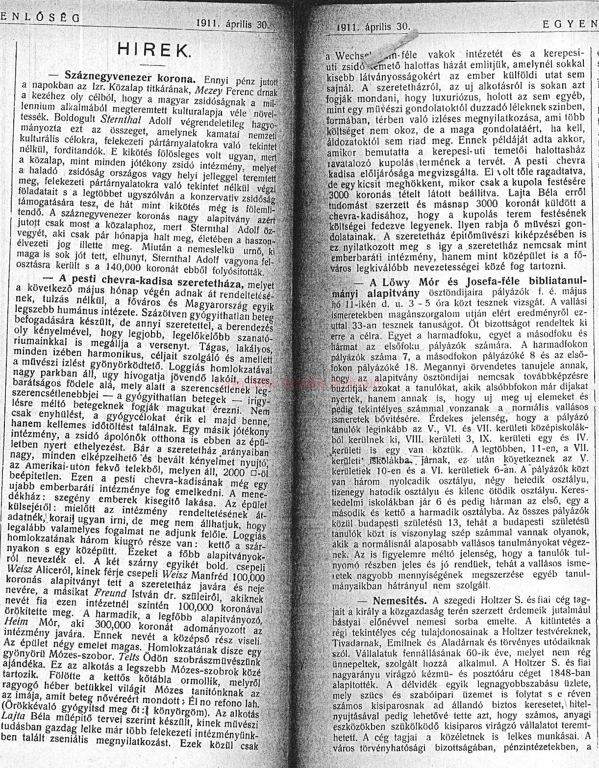 0023_Egyenlőség, 1911. IV. 30.