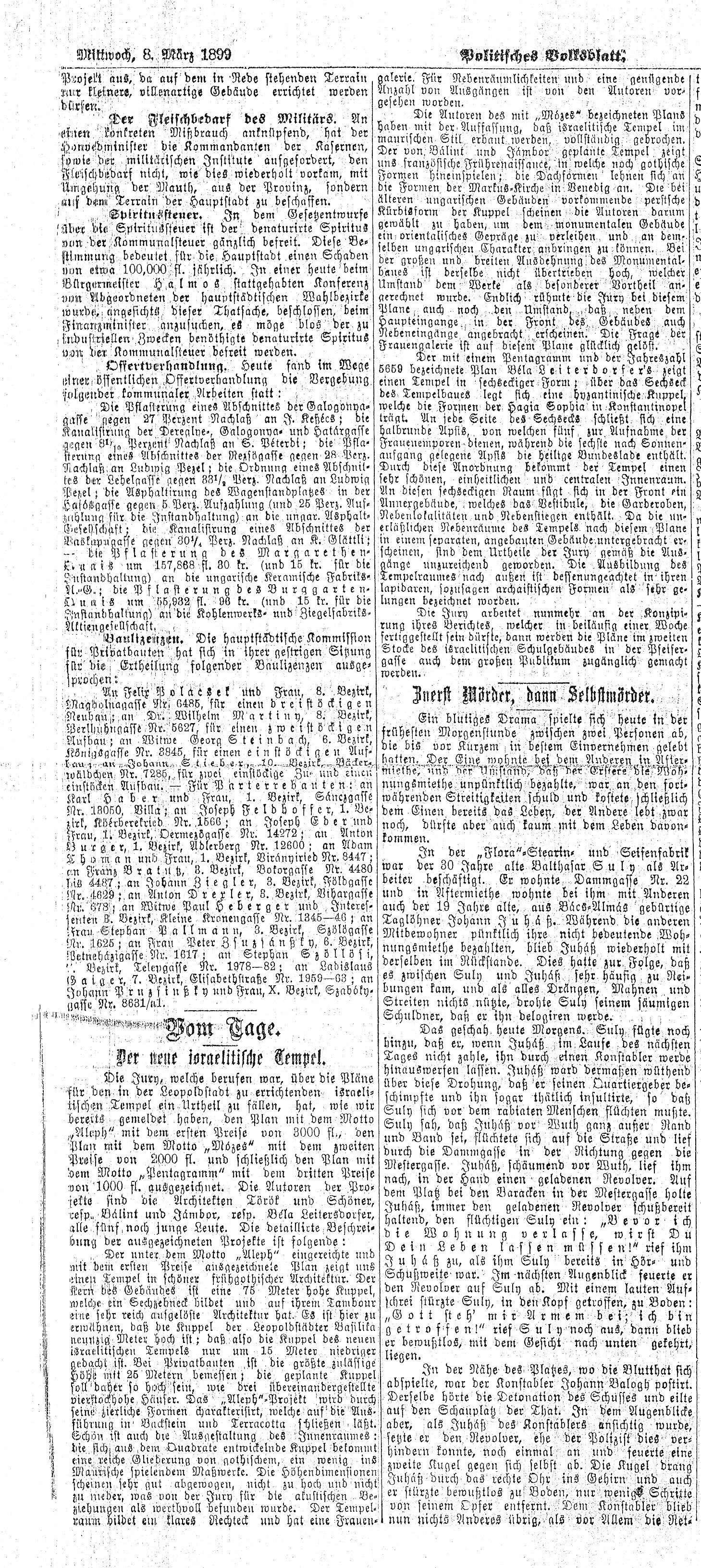 001_Politisches Volksblatt, 1899. III. 8. 4. p.