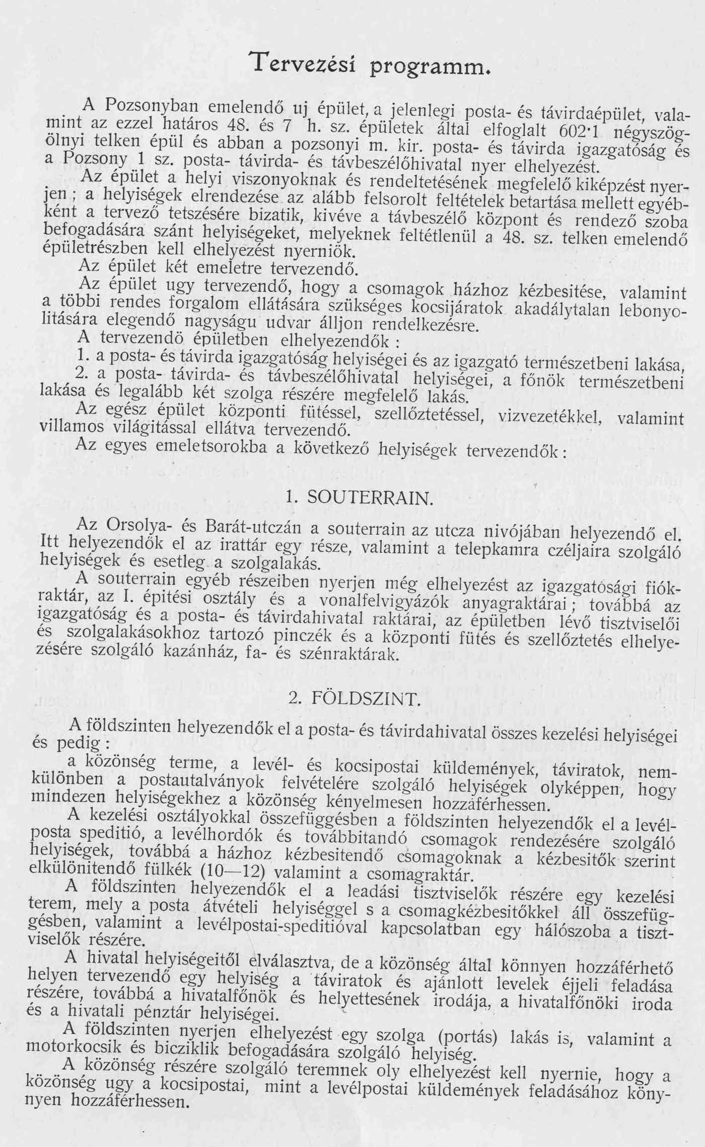 Magyar Pályázatok, 1903/1. 4. p.