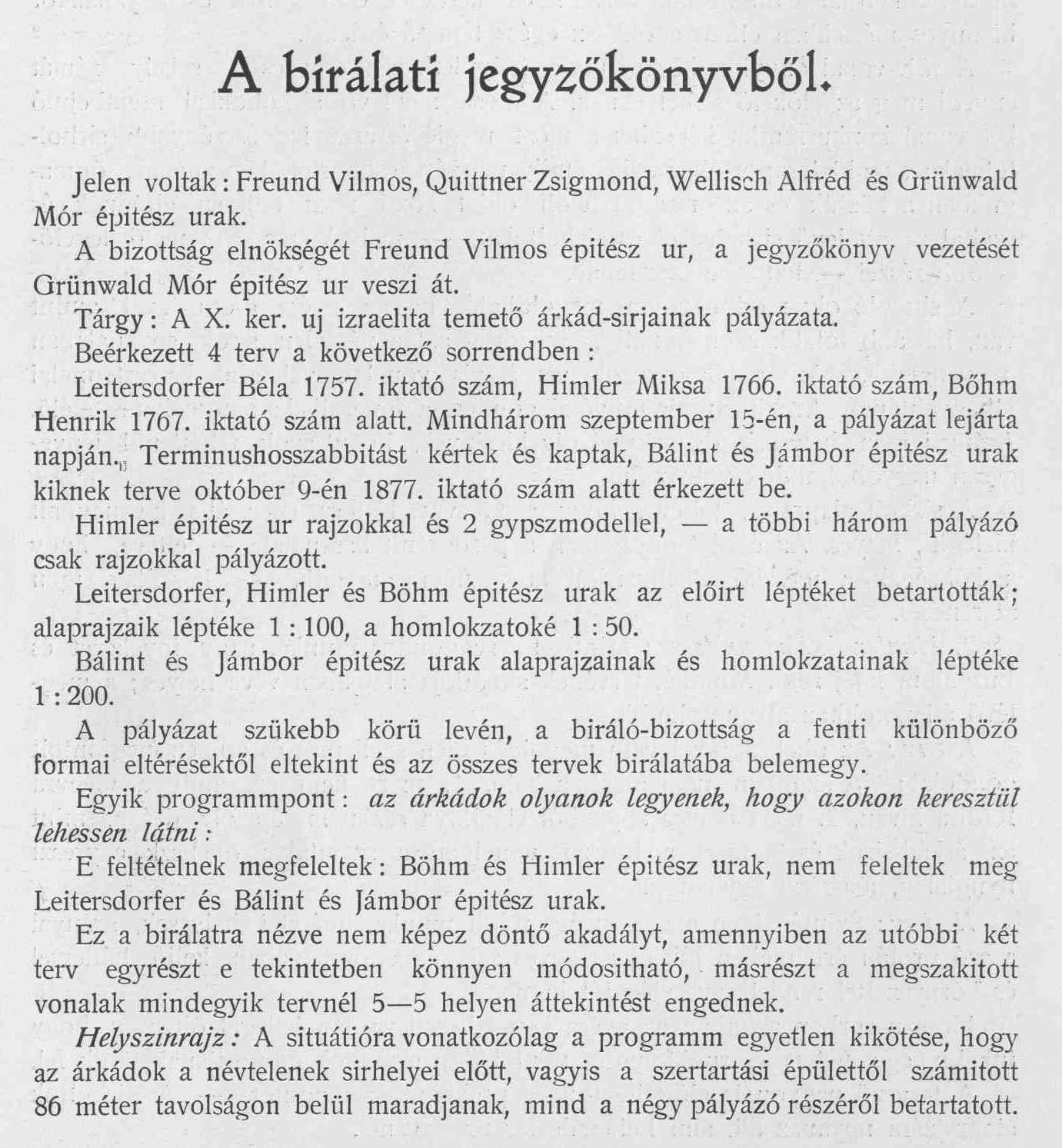 Magyar Pályázatok, 1903/12. 13. p.