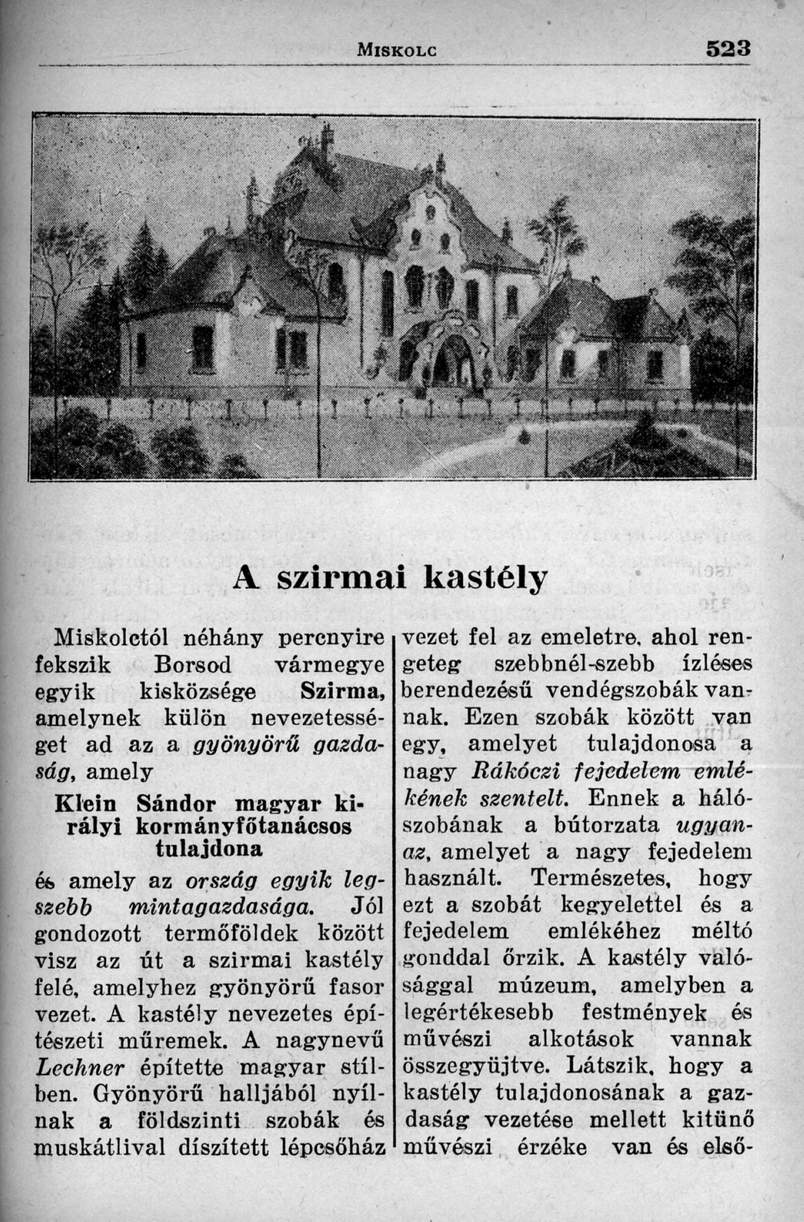 Az Est Hármaskönyve 1928. Bp., 1928. 523. p. 