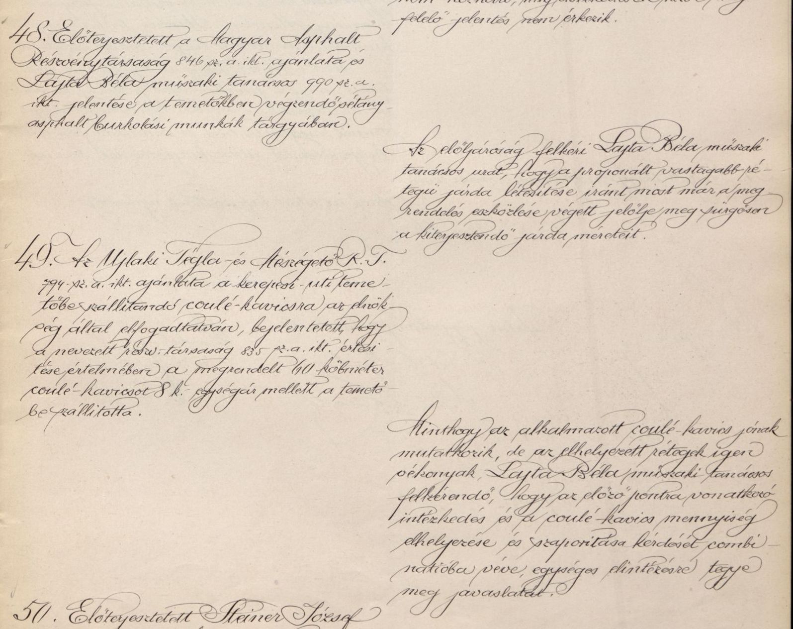 Magyar Zsidó Levéltár, A Pesti Chevra Kadisa elöljáróságának jegyzőkönyve, 1913. VI. 24.