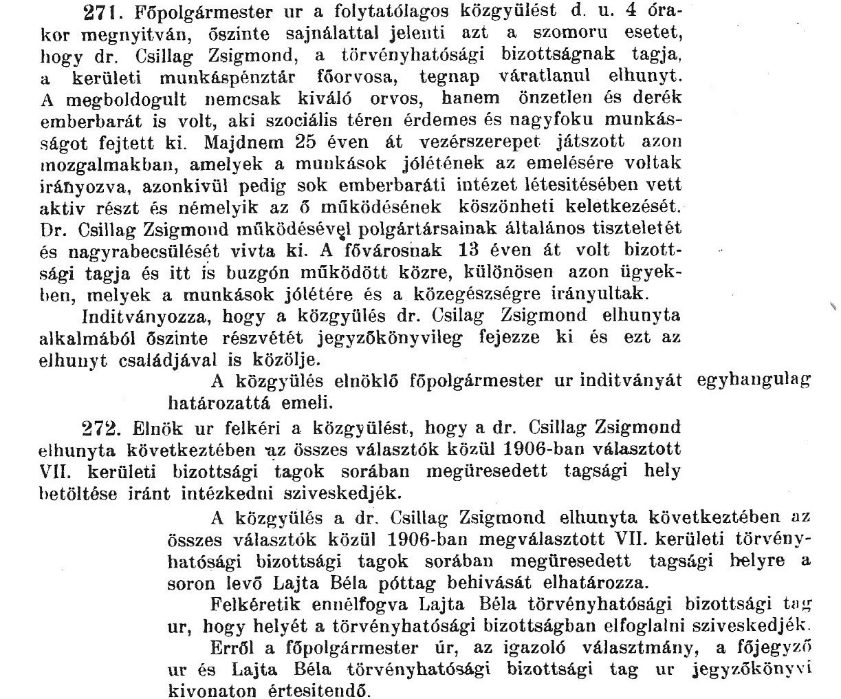 05_A fővárosi törvényhatósági bizottság 1910. II. 4-i ülése, 271-272.  