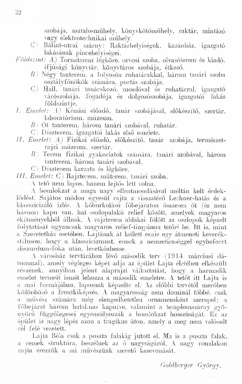 65_A Pesti Izraelita Hitközség Reálgimnáziumámak Értesítője az 1931-1932 iskolaévről.  22-23. p. 