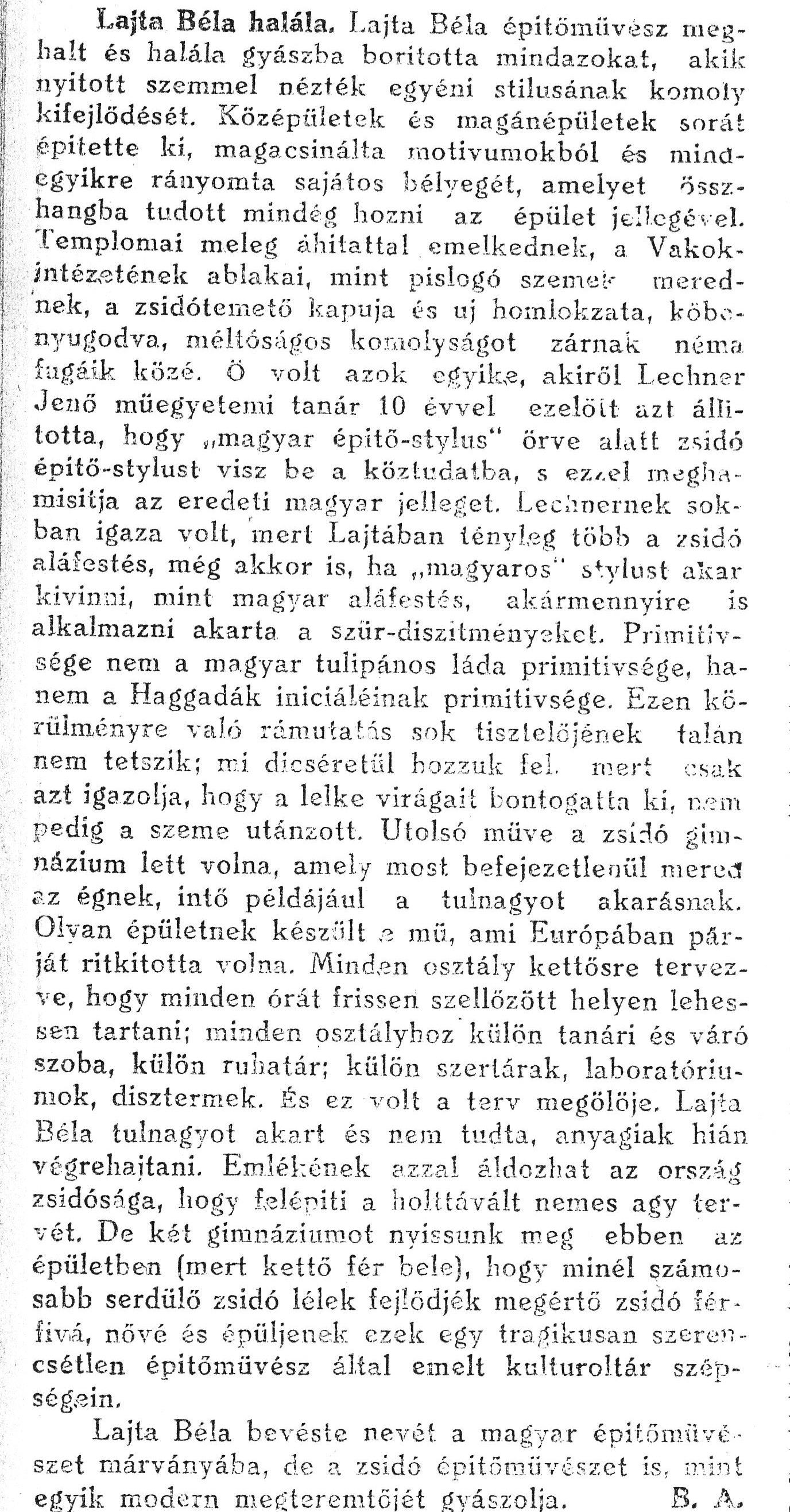 270_Zsidó Szemle, 1920. X. 22. 14. p. 