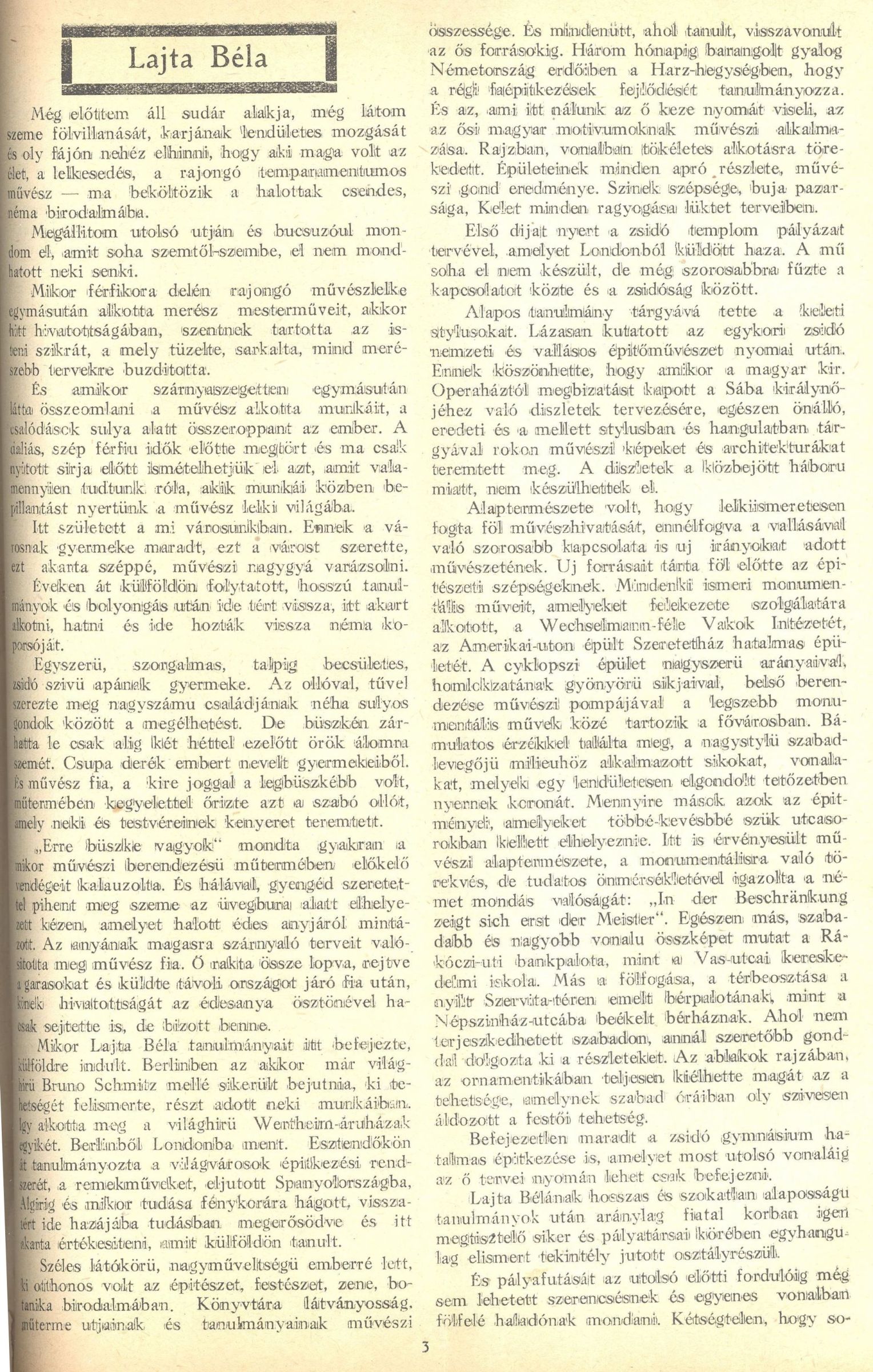 29_Múlt és Jövő, 1920. 3. p.